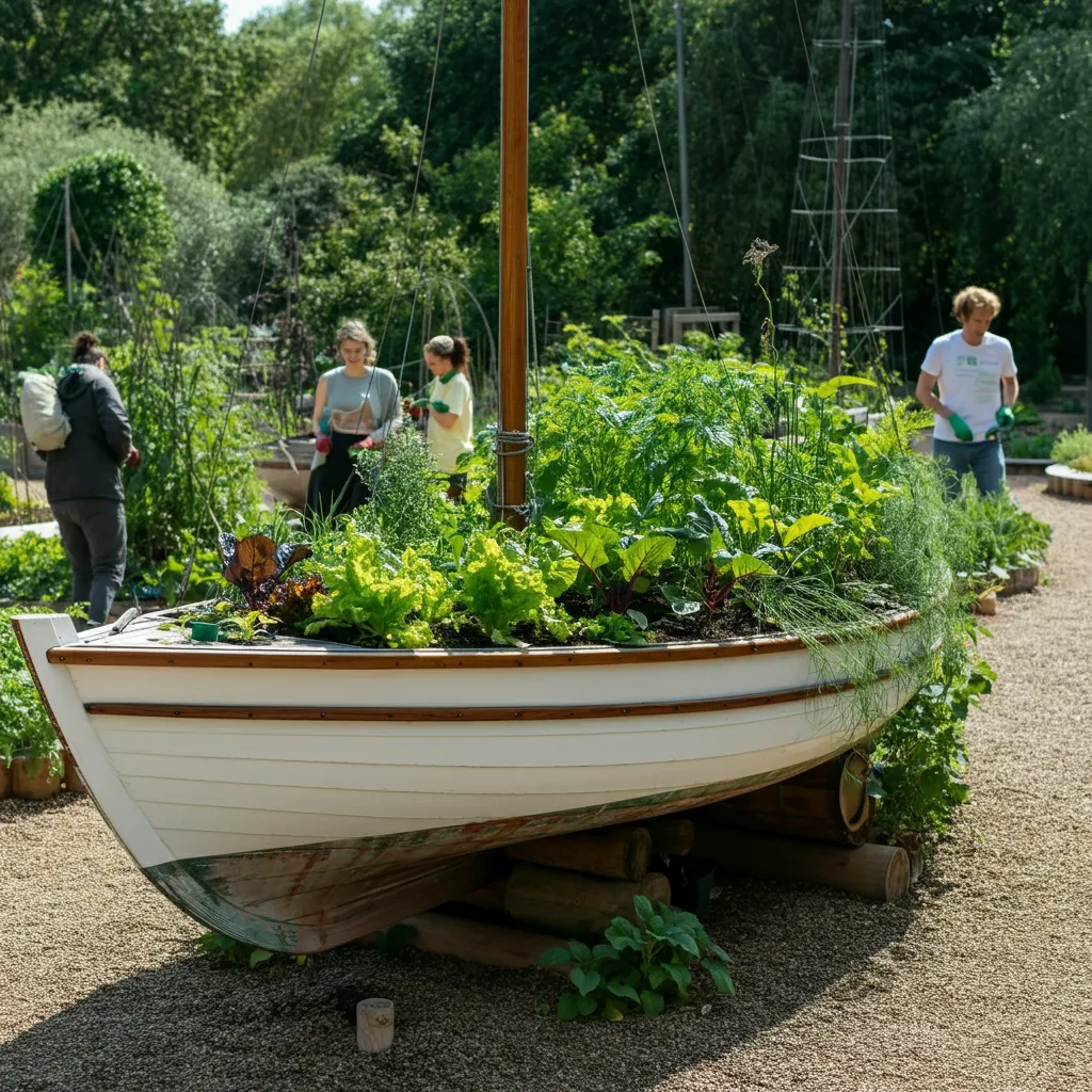 Community Garden Boat