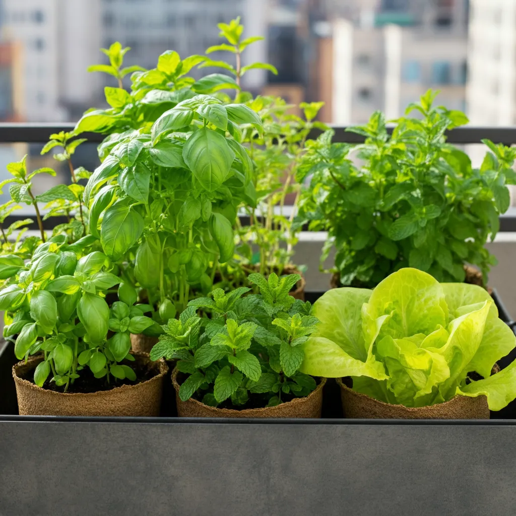 Edible Garden on Terrace