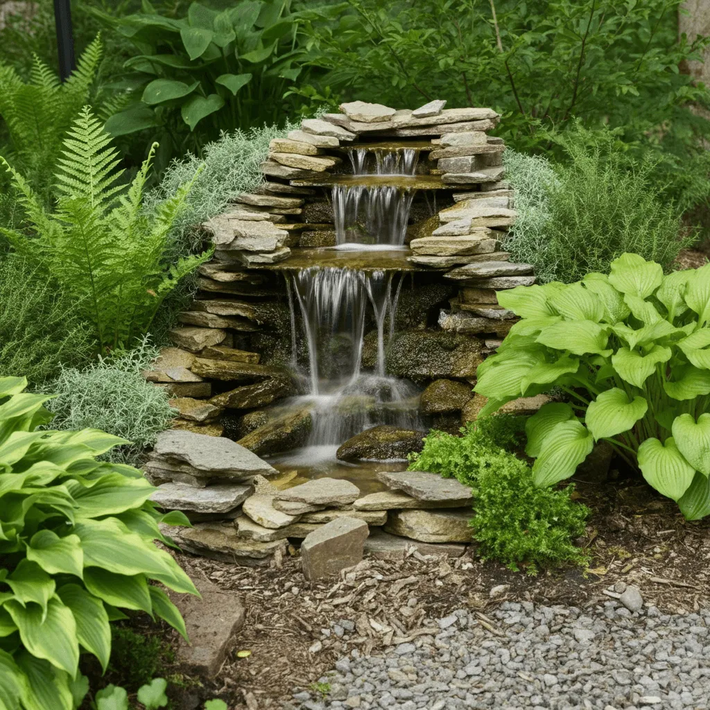 Mini Alpine Waterfall