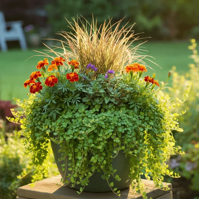 Mixed Plant Container Garden