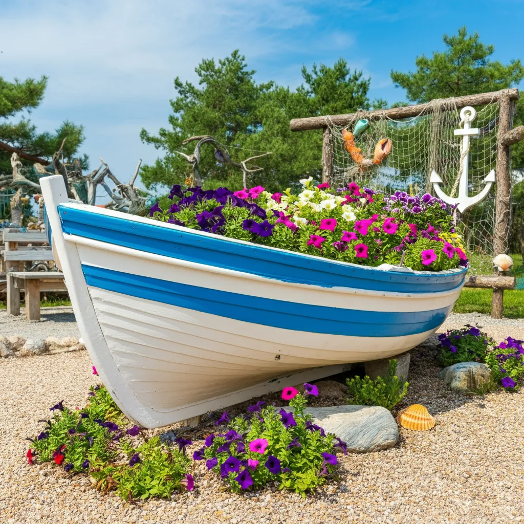 Nautical Flower Garden