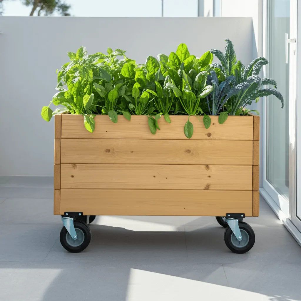 Raised Beds on Wheels