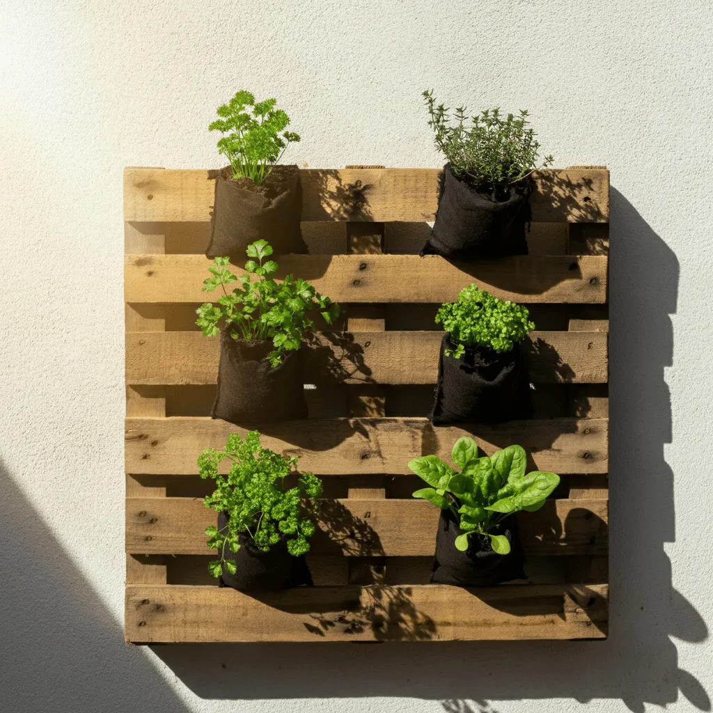 Vertical Pallet Gardens