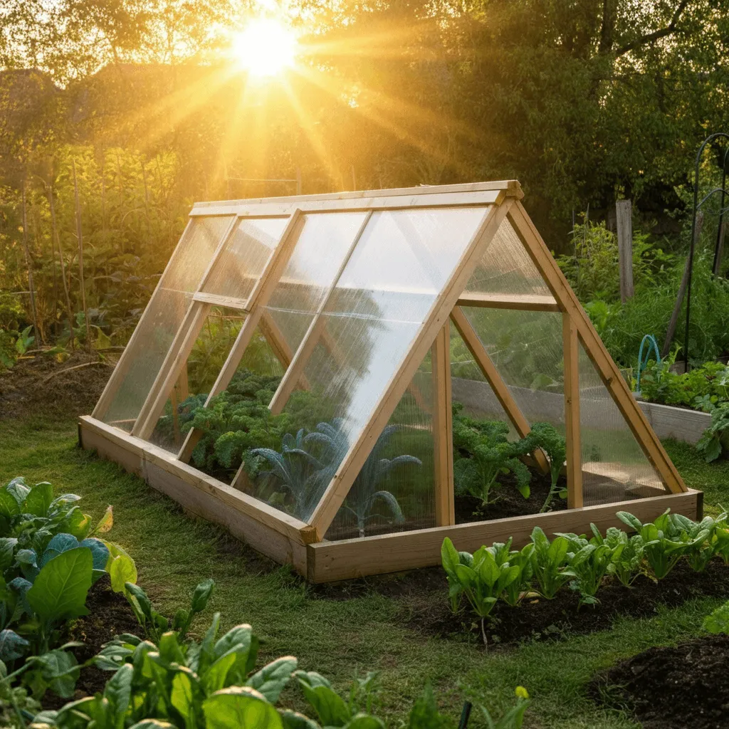 A-Frame Cold Frame