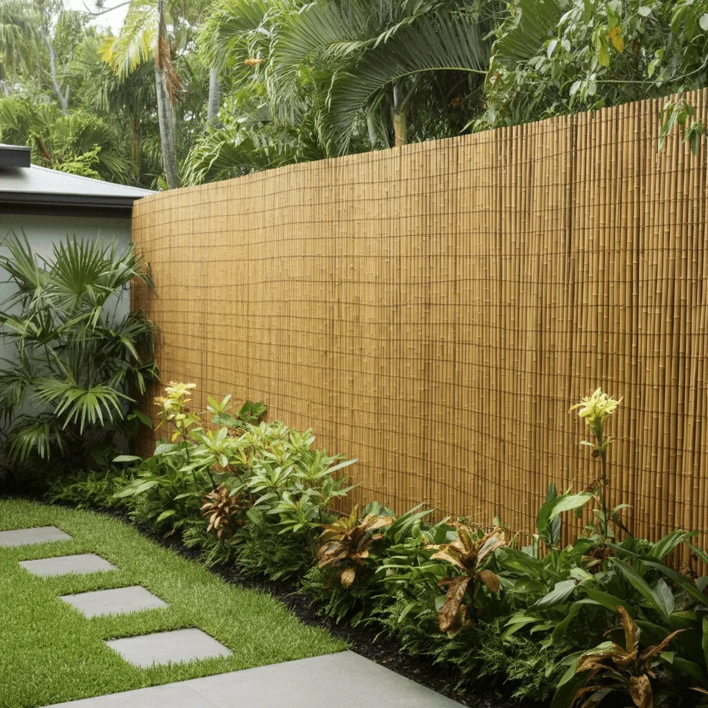 Bamboo Screens Tropical Vibe