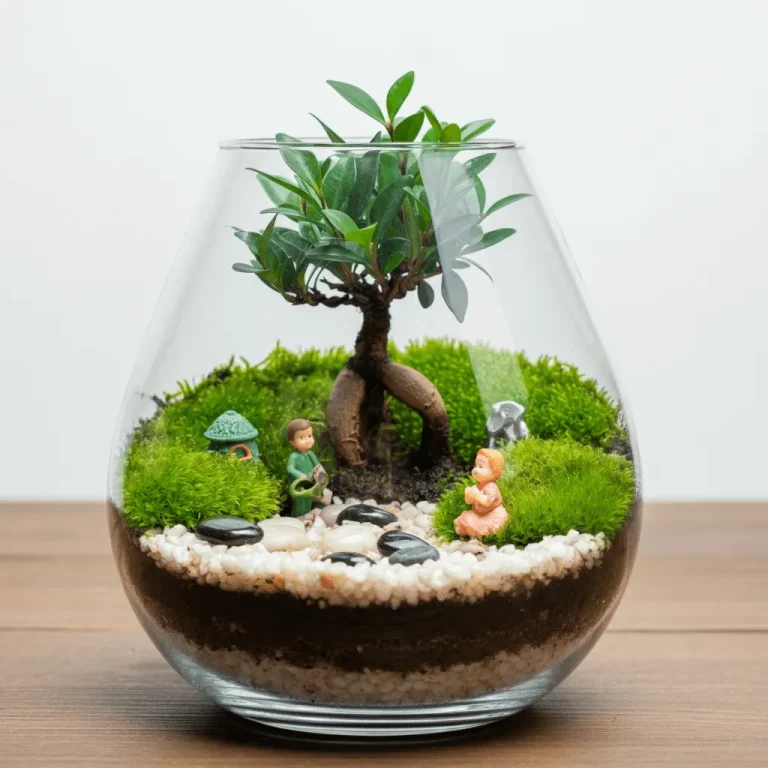 Bonsai Terrarium Garden