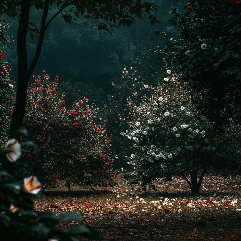 Camellias Shade Garden