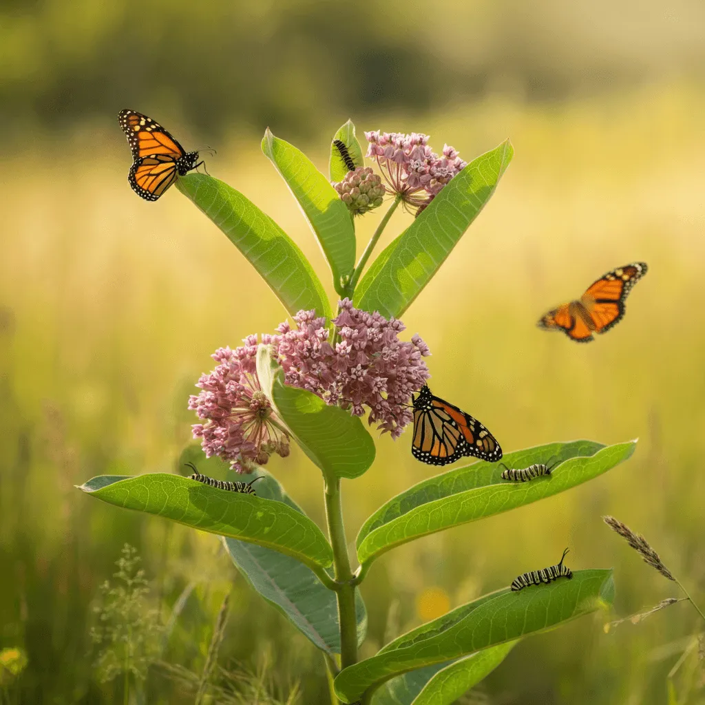 Common Milkweed Garden