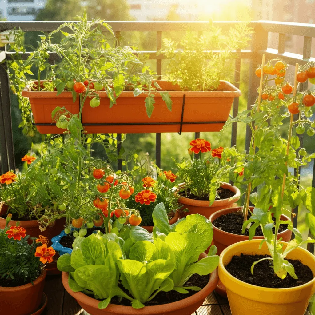 Container Gardens on Patios