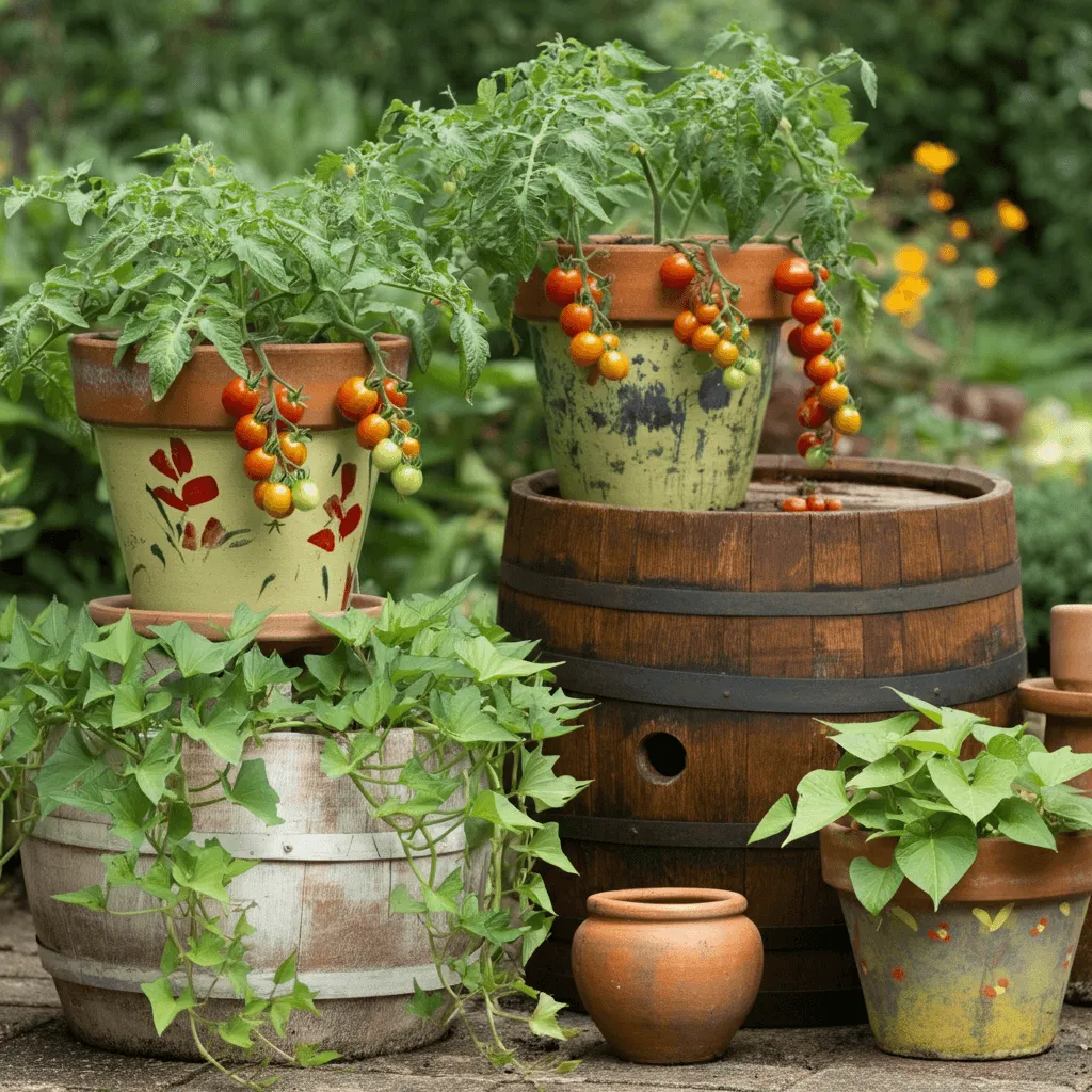 Container Vegetable Garden