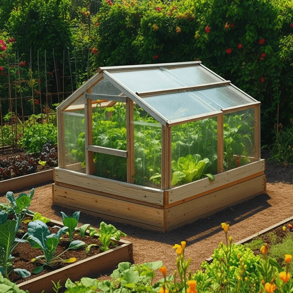 DIY Cold Frame Using Recycled Materials