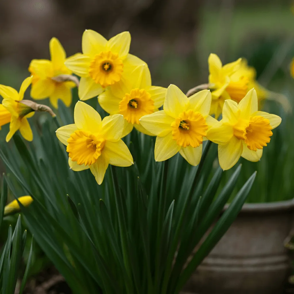 Daffodils in Bloom