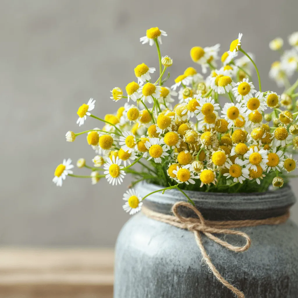 Feverfew for Drying