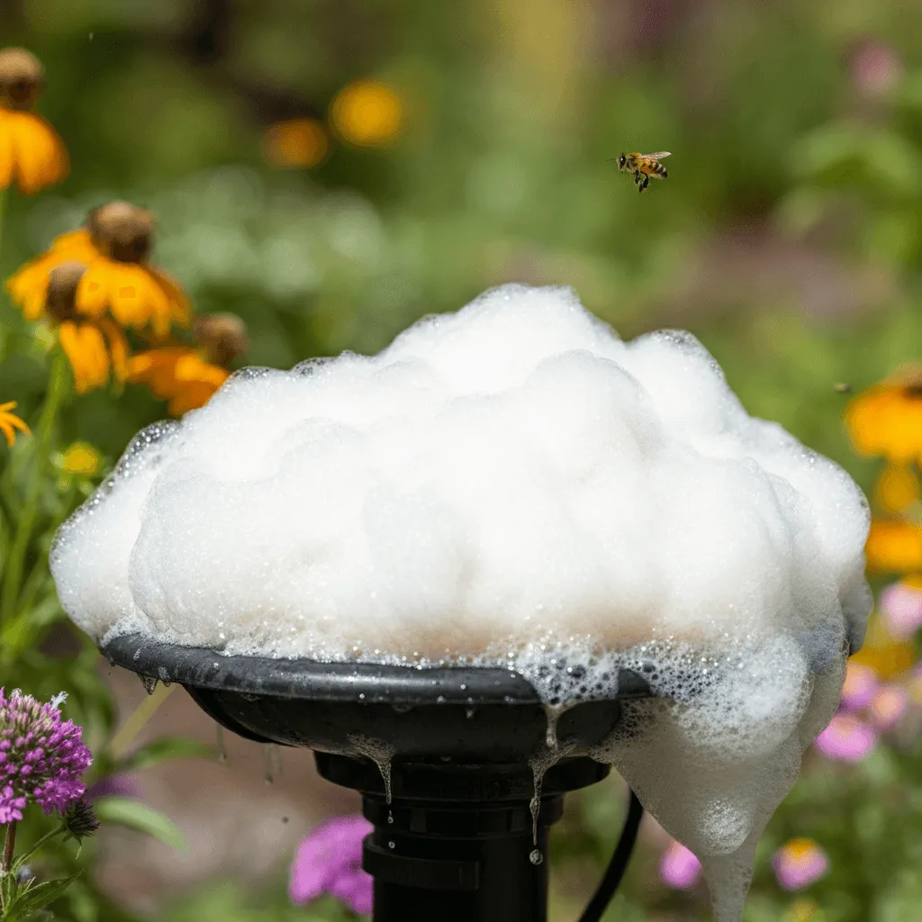 Foam Bubble Fountain