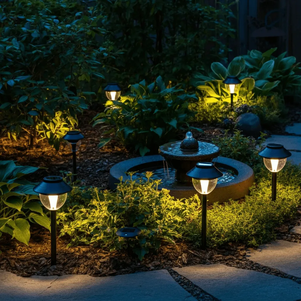 Garden Lighting Shade Garden
