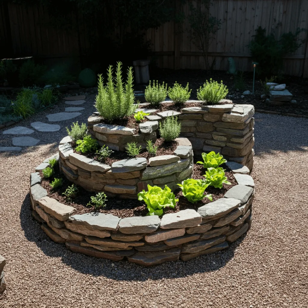 Herb Spiral Garden
