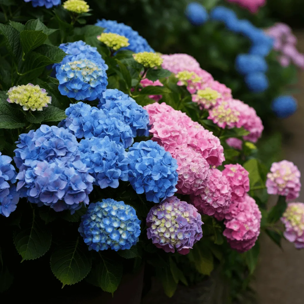 Hydrangea Color Garden