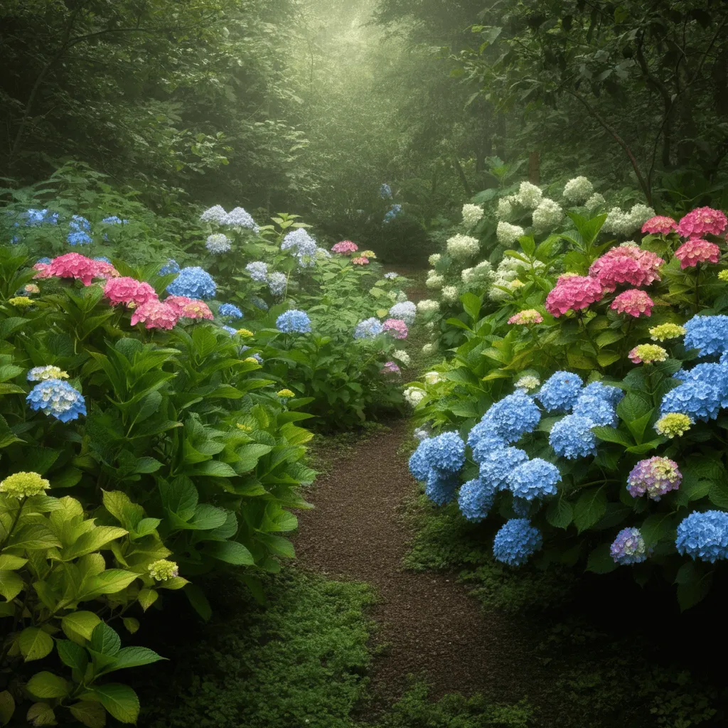 Hydrangeas Shade Garden
