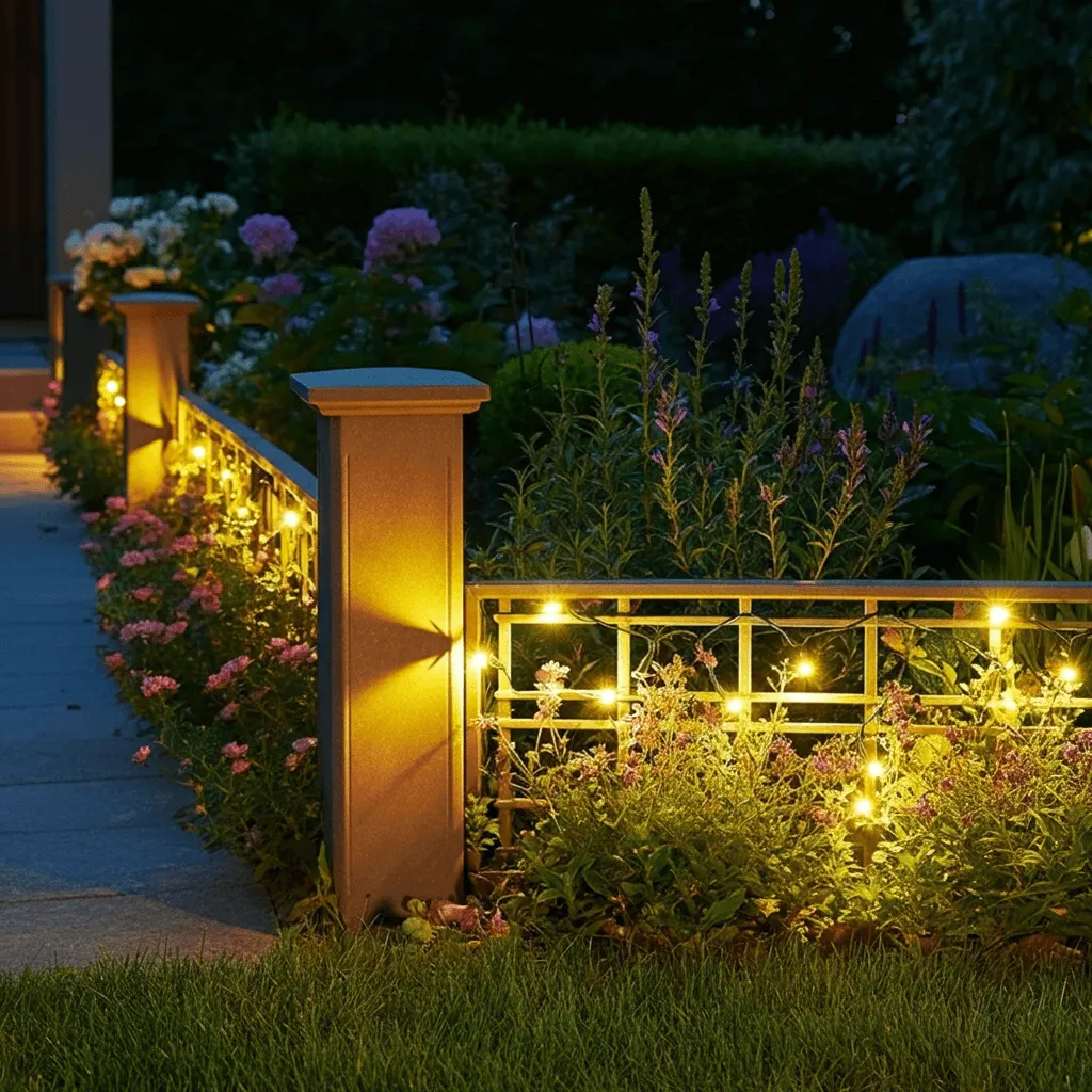 Illuminated Garden Barrier