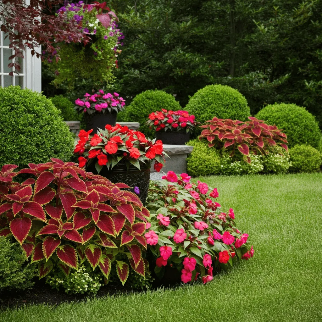 Impatiens Shade Garden