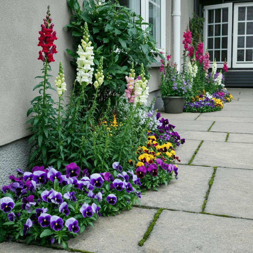 Mixed Height Flower Arrangement