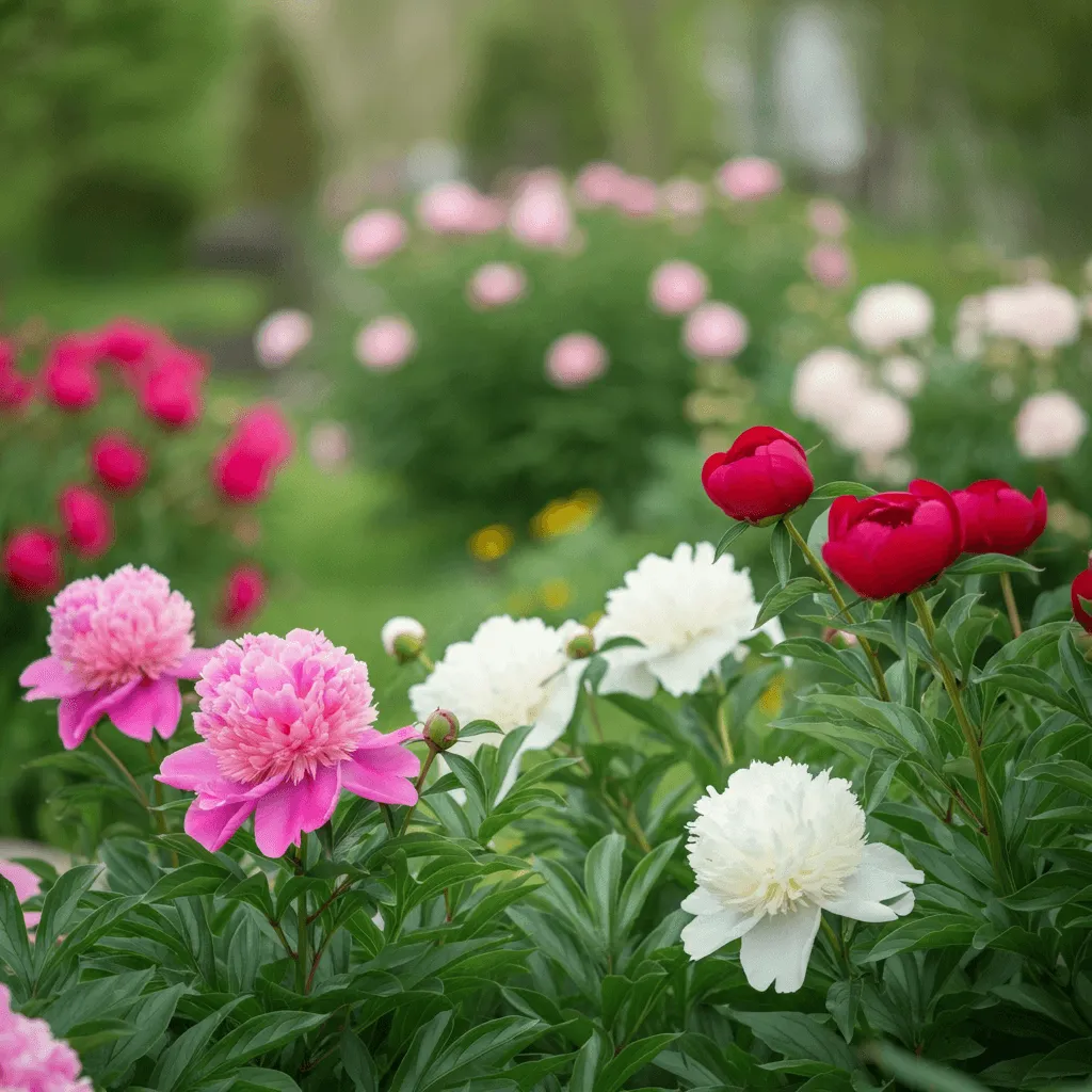 Peonies in Bloom