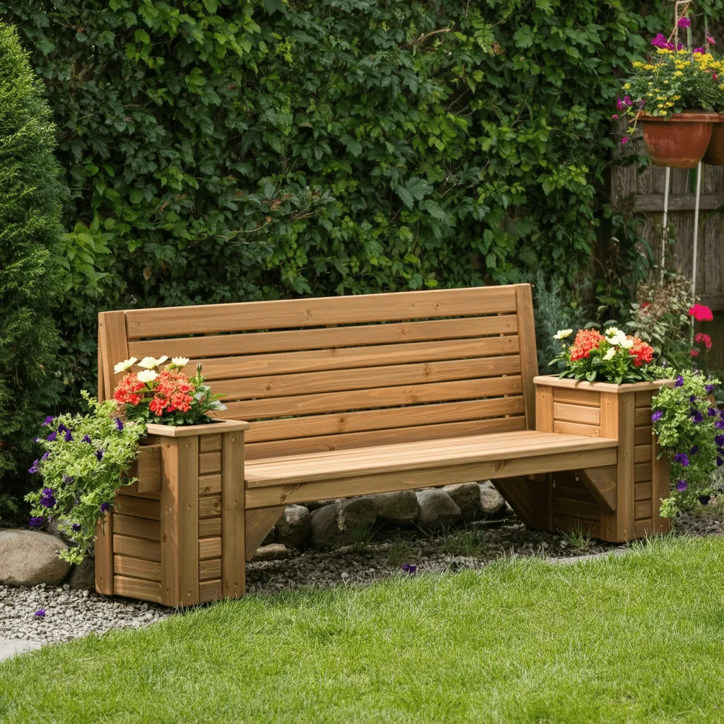Planter Bench