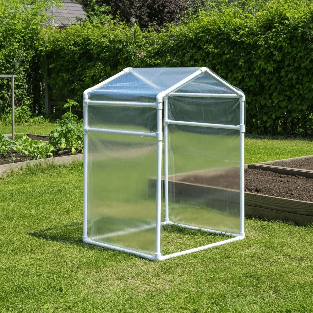 Portable PVC Pipe Cold Frame