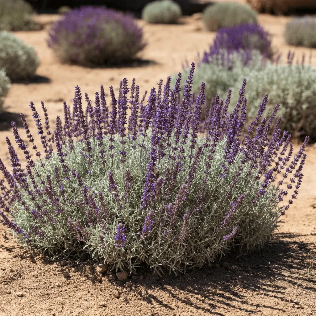 Russian Sage in Bloom