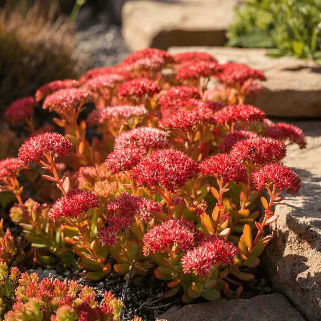 Sedum in Bloom