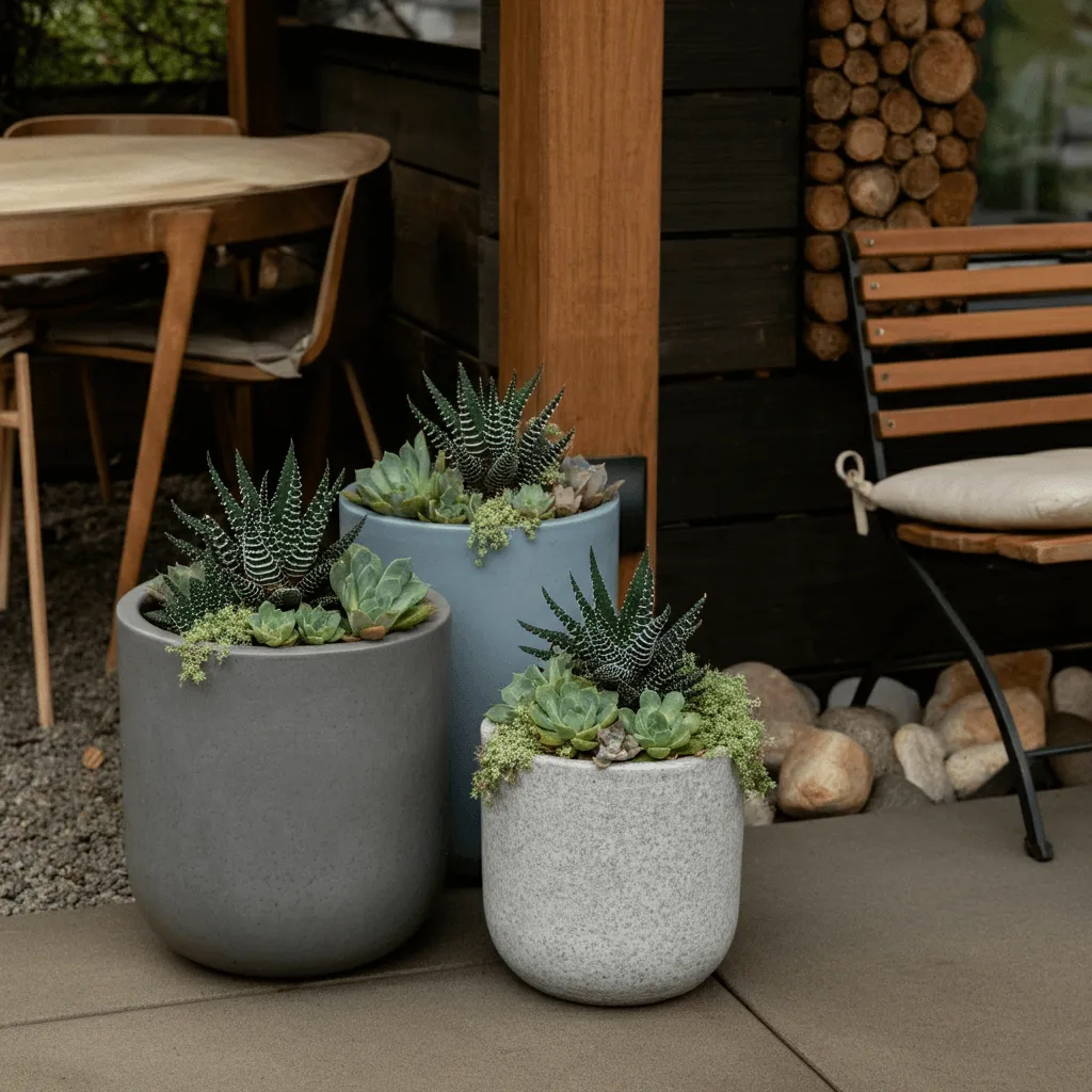 Shade Succulent Garden