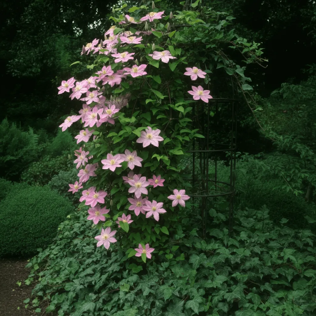 Shade-Tolerant Vines Garden