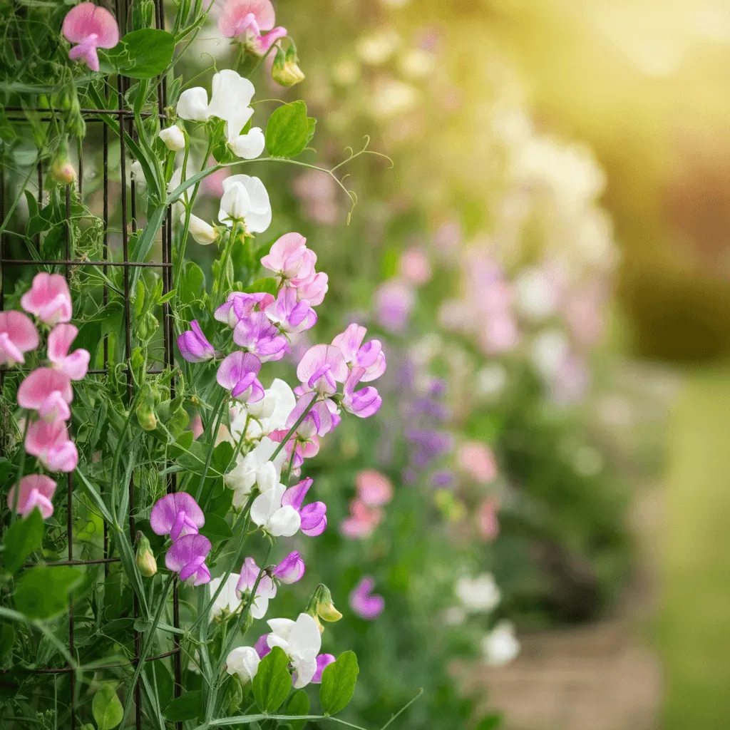 Sweet Peas Garden