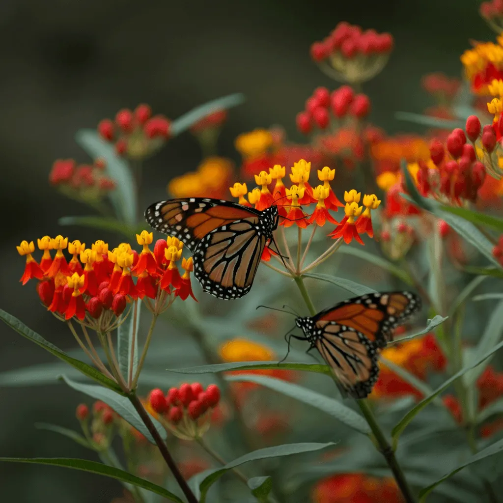 Tropical Milkweed Garden