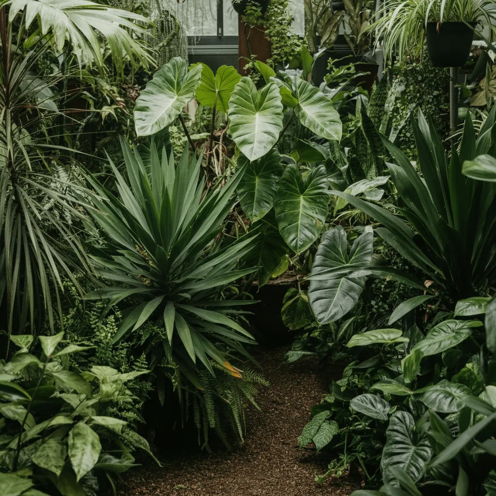 Unique Leaf Shapes Garden