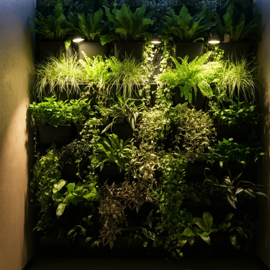 Vertical Shade Garden