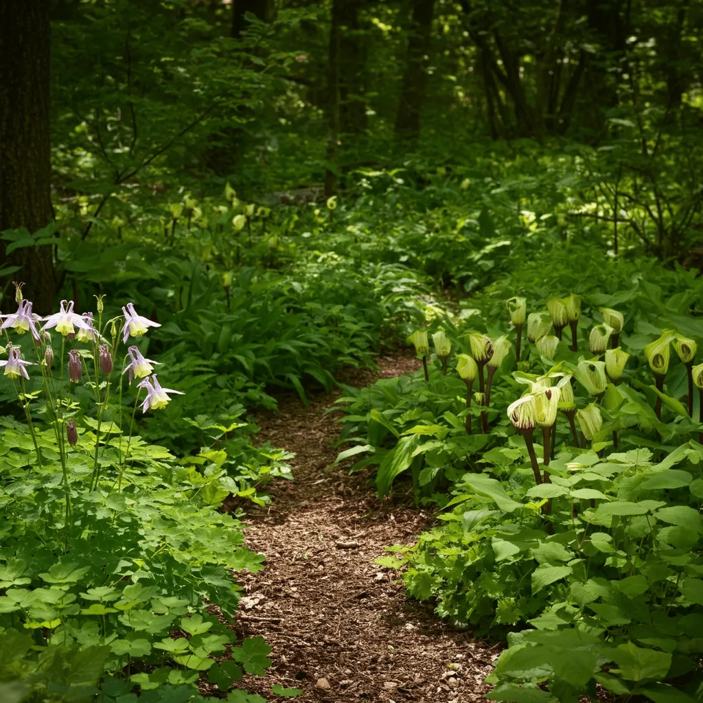 Woodland Natives Shade Garden