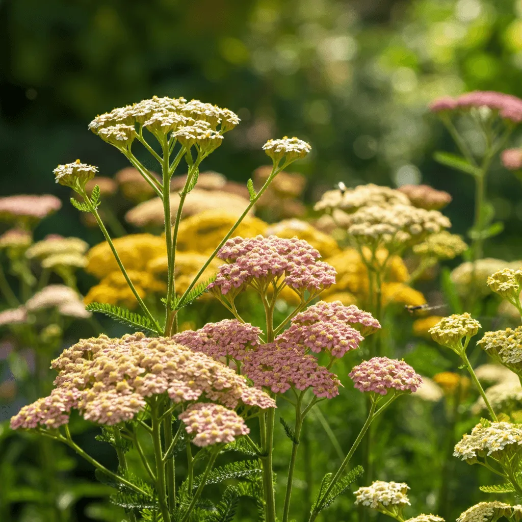 Yarrow in Cottage Garden